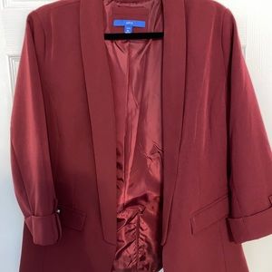 Maroon blazer